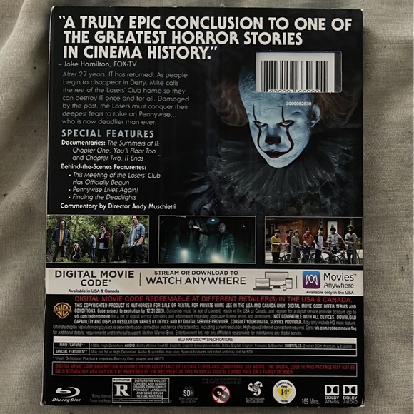 It Chapter Two Blu-Ray - Picture 3 of 4